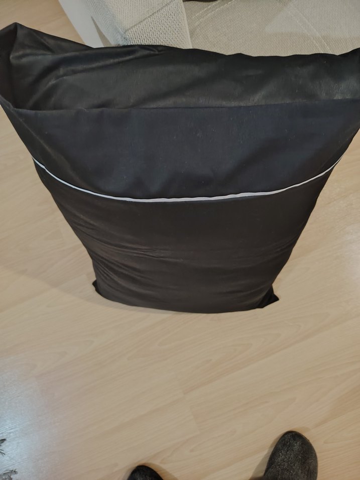 Pamuk Saten Biyeli Yastık Kılıfı - Görsel 3