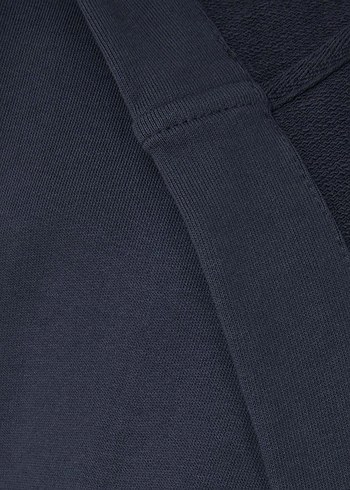 Kenzo Paris Marka Lacivert Kapüşonlu Bornoz - Görsel 3