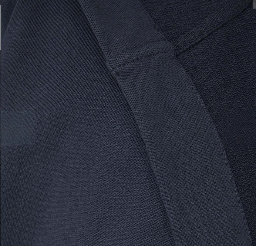 Kenzo Paris Marka Lacivert Kapüşonlu Bornoz - Görsel 3