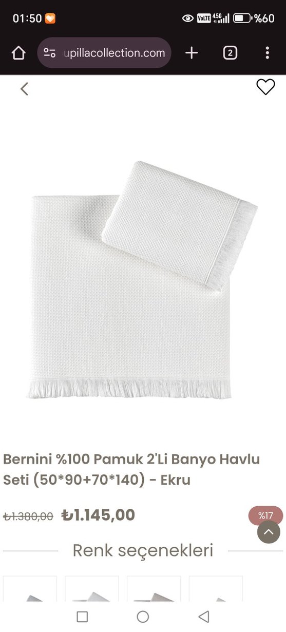 PUPILLA MARKA Modern Banyo Havlusu - Görsel 4