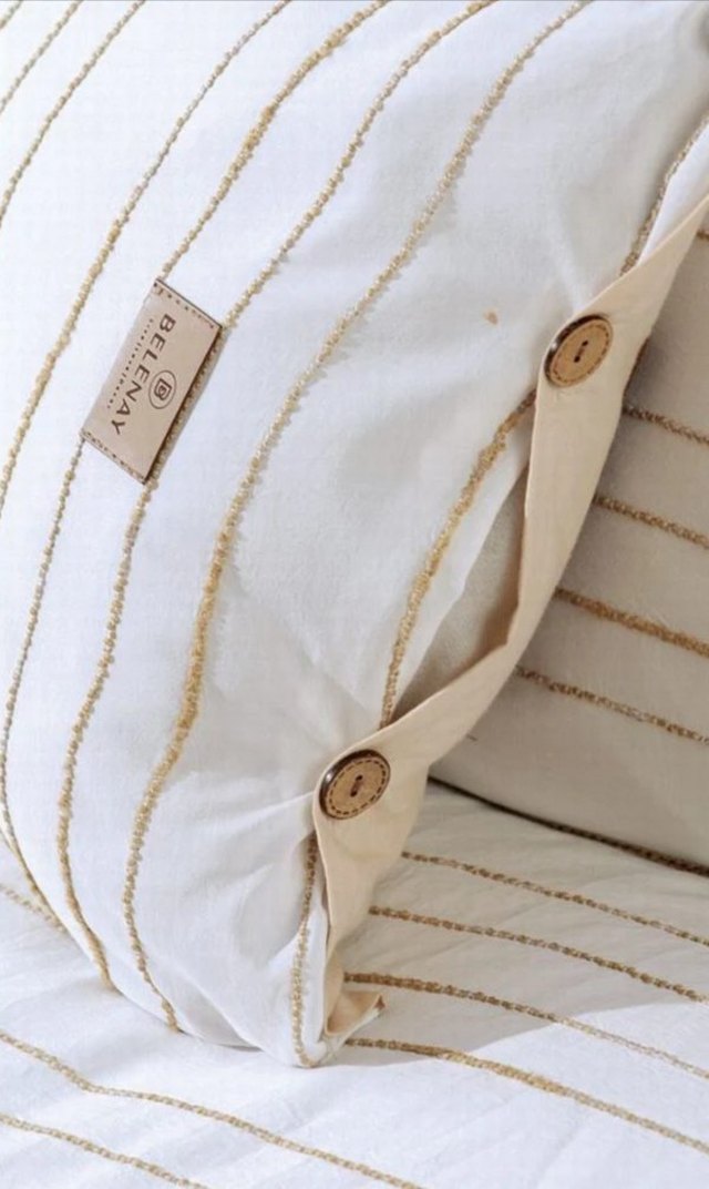 7 Parça Çizgili Nevresim Takımı - Görsel 5