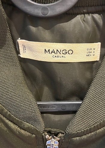 Mango Mango Yeşil Bomber Ceket