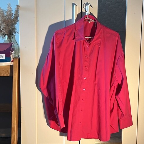 Koton Poplin Oversize Gömlek
