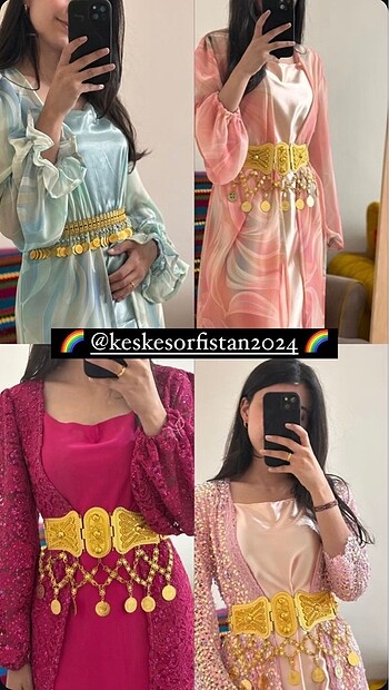 Diğer Yöresel kıyafet fistan elbise