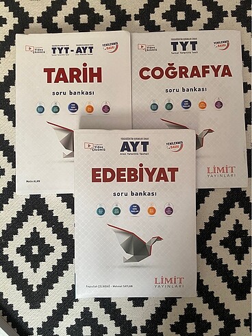 LİMİT YAYINLARI SORU BANKASI SETİ EL KİTABI VE DENEME HEDİYELİ