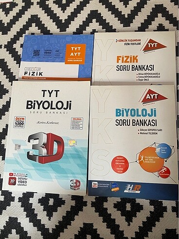 TYT-AYT FEN SORU BANKASI AYT KİMYA DENEME HEDİYELİ