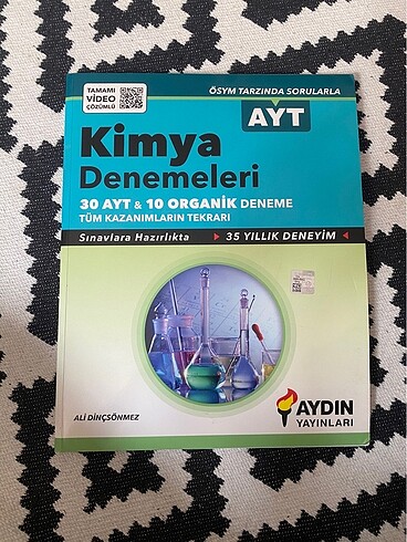 TYT-AYT FEN SORU BANKASI AYT KİMYA DENEME HEDİYELİ