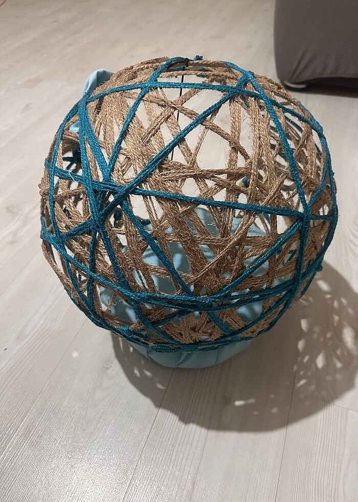 El yapımı hasır kedi evi - Görsel 3