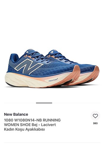 39 Beden mavi Renk New Balance Kadın Lacivert Koşu Ayakkabısı