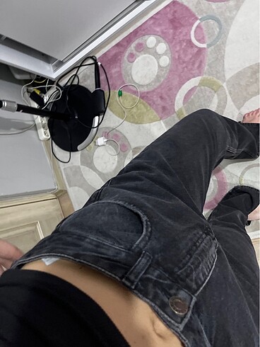 36 Beden siyah Renk Pull&Bear Jean