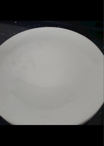 Beyaz Yuvarlak Yemek Tabakları Seti - Görsel 3