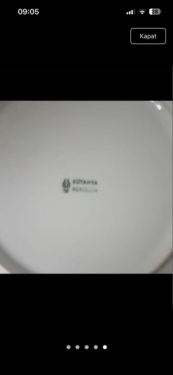 Beyaz Yuvarlak Yemek Tabakları Seti - Görsel 5