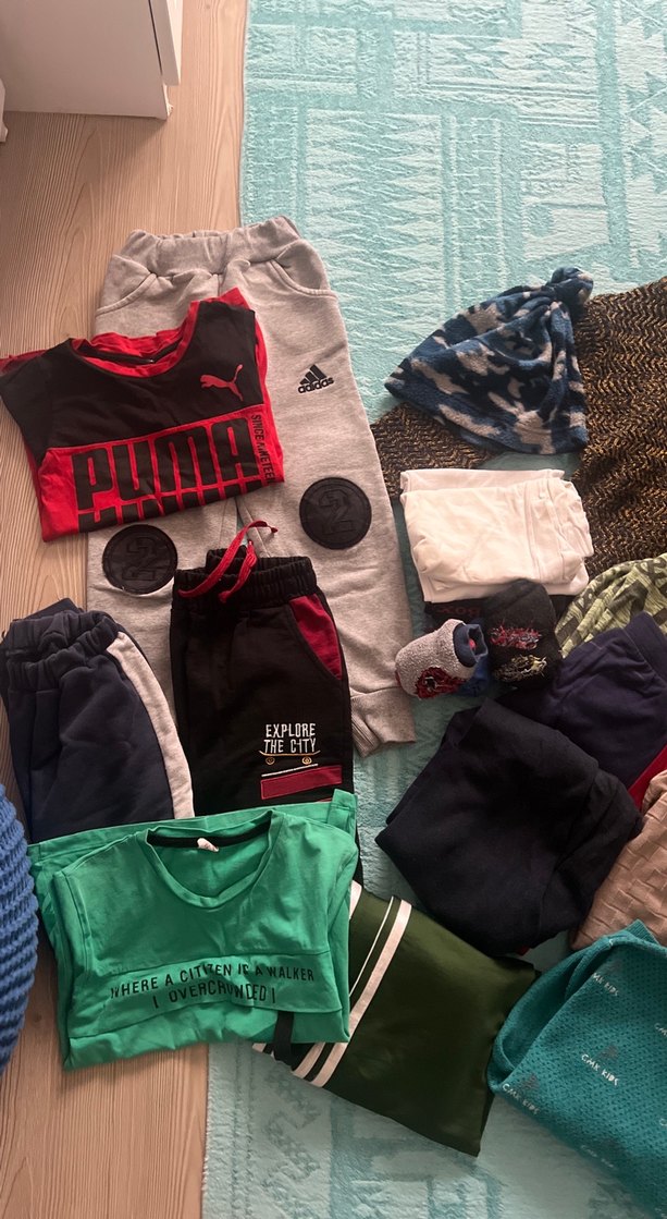 Mavi Triko Erkek Çocuk Kazak - Görsel 2