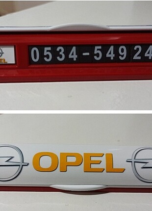 OPEL MIKNATISLI ARAÇ PARK NUMARATÖR (LÜTFEN AÇIKLAMAYI OKUYUNUZ)