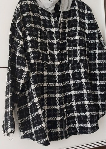 ekose bayan gomlek - Görsel 5