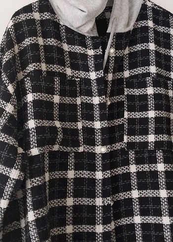 ekose bayan gomlek - Görsel 6