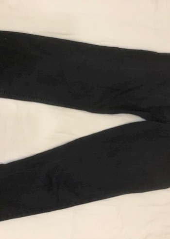 Erkek Siyah Gotik Baskılı Kot Pantolon - Görsel 3