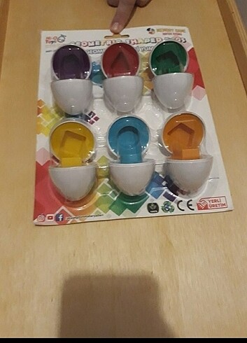 Süpriz Akıllı geometrik desenli yumurtalar