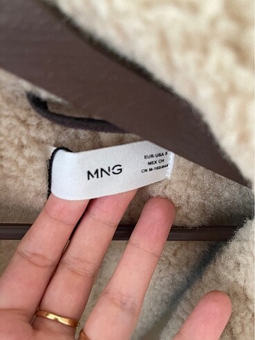 s Beden kahverengi Renk Mango Biker Mont