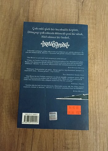 Melekler ve Şeytanlar - Dan Brown