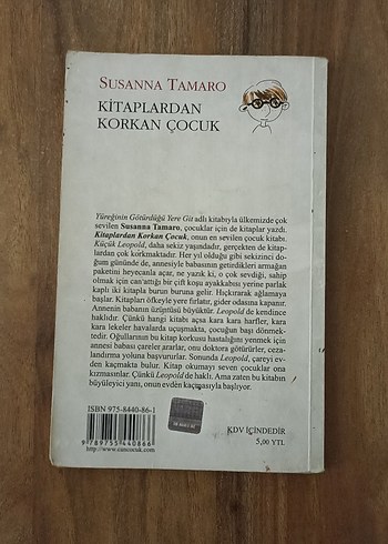  Kitaplardan Korkan Çocuk - Susanna Tamaro
