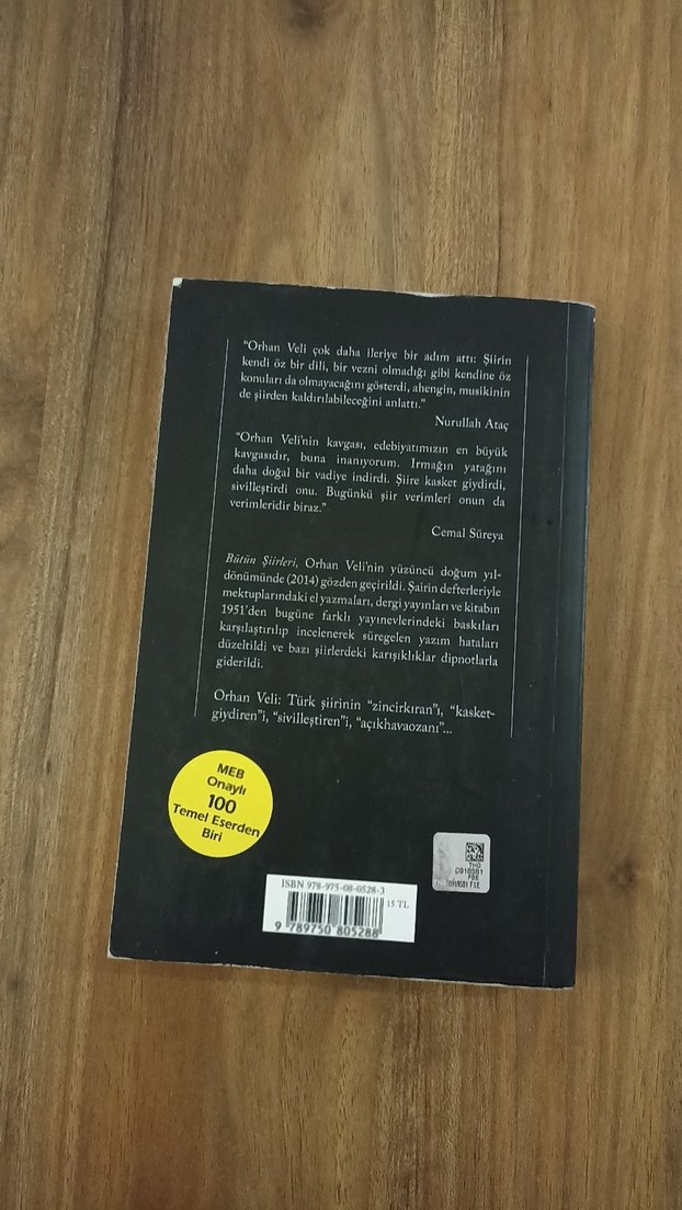 Orhan Veli Bütün Şiirleri - 42. Baskı - Görsel 5