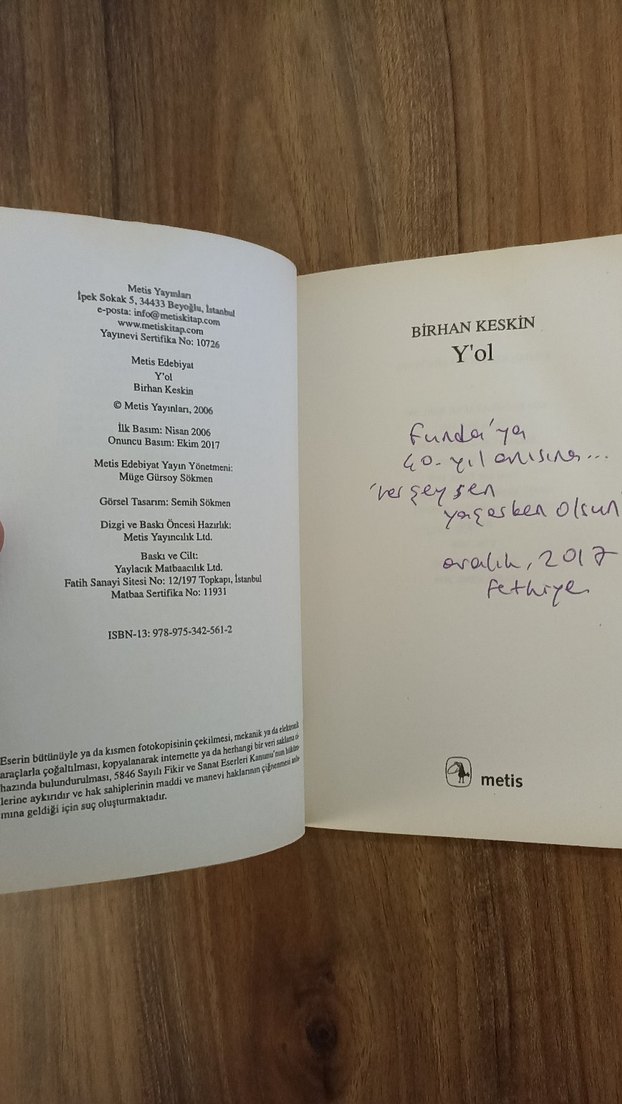 Y'ol - Birhan Keskin Kitabı - Görsel 5