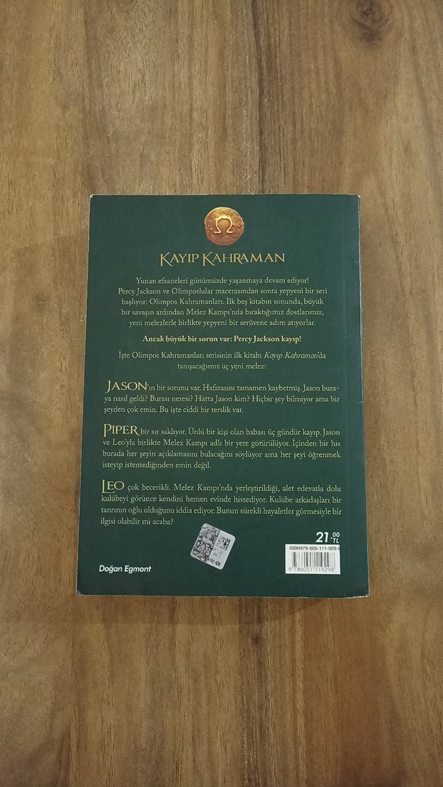 Kayıp Kahraman - Rick Riordan - Görsel 2