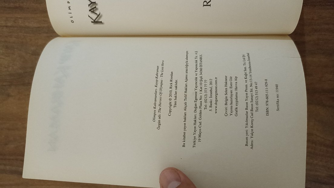 Kayıp Kahraman - Rick Riordan - Görsel 5
