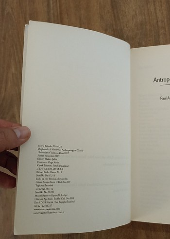 Antropoloji Kuramları Tarihi Kitabı - Görsel 6