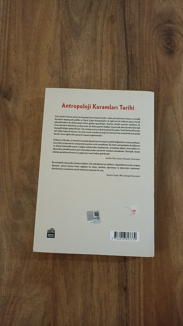 Antropoloji Kuramları Tarihi Kitabı - Görsel 2