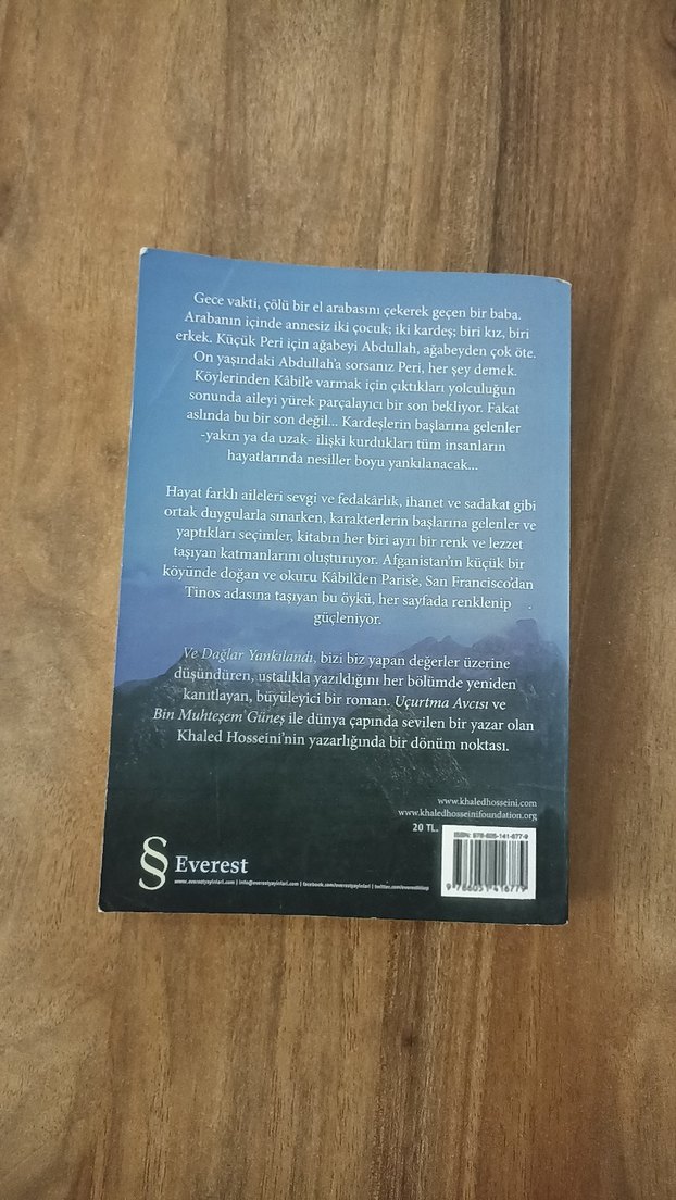 Ve Dağlar Yankılandı - Khaled Hosseini - Görsel 2