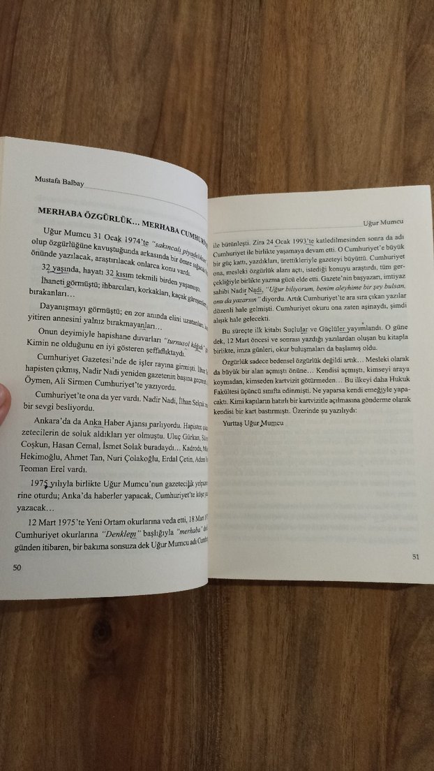 Uğur Mumcu - Cumhuriyet'e Adanmış Bir Ömür - Görsel 3