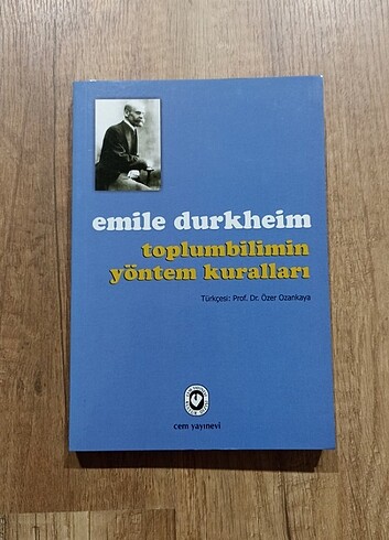 Toplumbilimin Yöntem Kuralları - Emile Durkheim