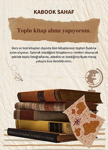 Toplu Kitap Alımı Yapıyorum 