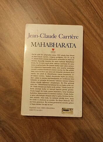 Mahabharata - Jean Claude Carriere