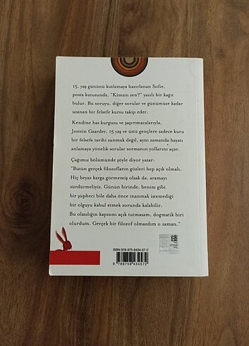  Sofie'nin Dünyası - Jostein Gaarder 