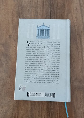 Vitruvius - Mimarlık Üzerine Kitap - Ciltli