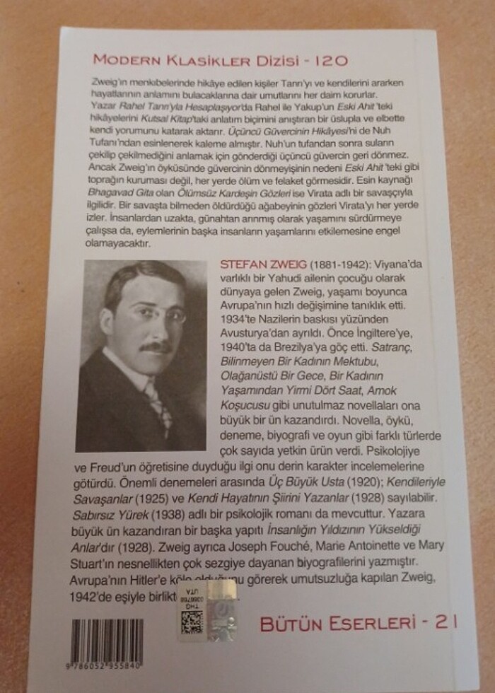 Stefan Zweig-Rahel Tanrı'yla Hesaplaşıyor - Görsel 3