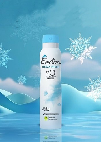 Emotion Ocean Fresh Kadın Deodorant