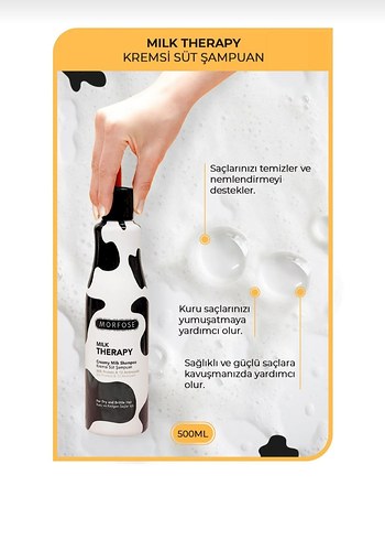 Diğer Morfose Milk Therapy Şampuan