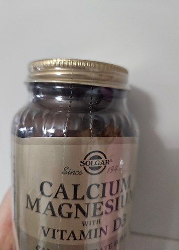 Solgar Kalsiyum Magnezyum Vitamin D3 Takviyesi - Görsel 3