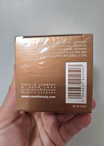 M.Asam Magic Finish Fondöten 30 ml - Görsel 2