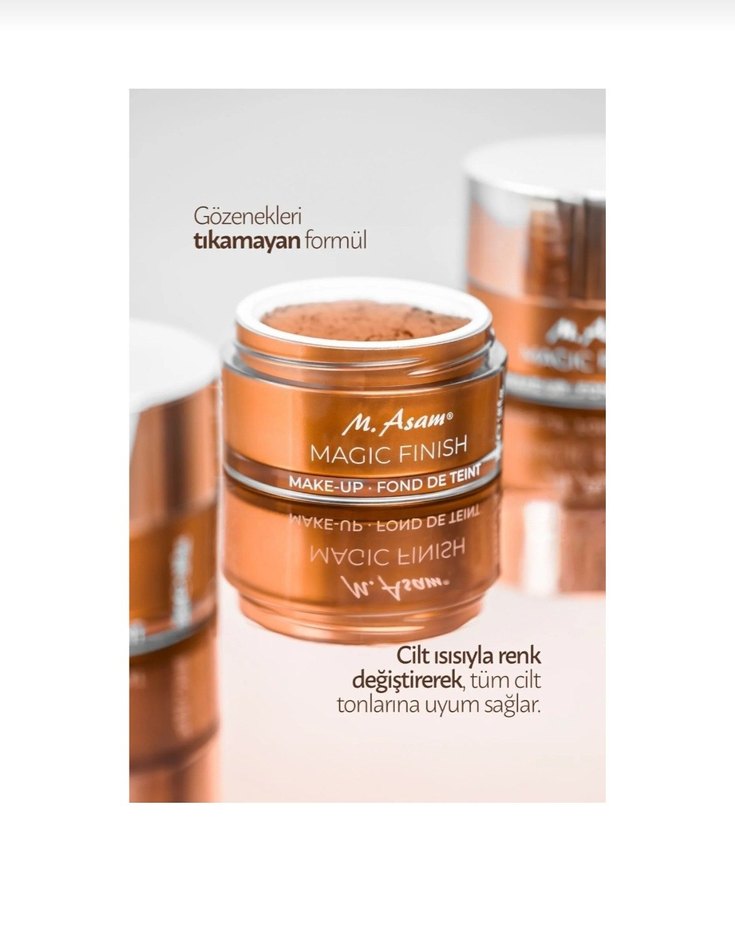 M.Asam Magic Finish Fondöten 30 ml - Görsel 4