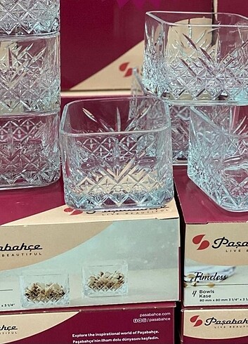 Paşabahçe 4lü Kare Kase