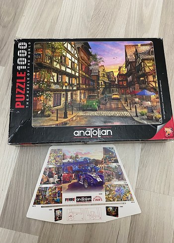 Anatolian 1000 Parça Klasik Şehir Puzzle - Görsel 2