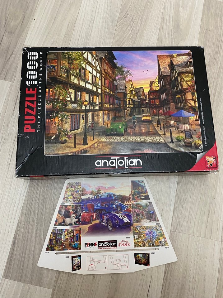 Anatolian 1000 Parça Klasik Şehir Puzzle - Görsel 2