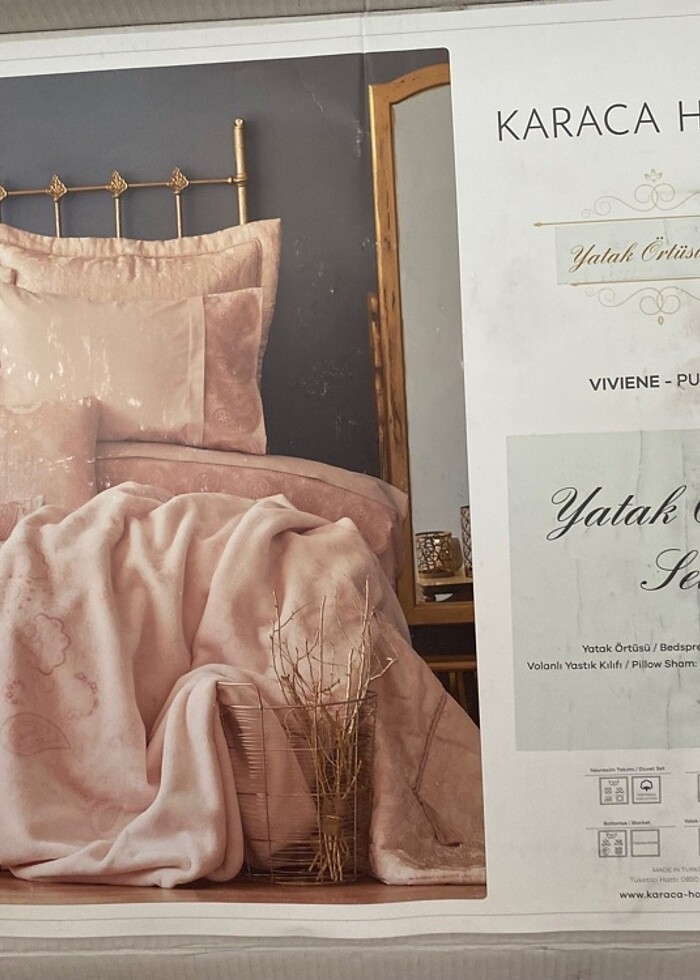 Karaca home yatak örtüsü - Görsel 3