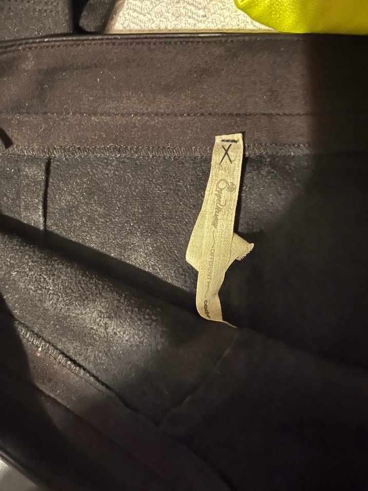 Püsküllü Siyah Deri Uzun Mini Etek - Görsel 2