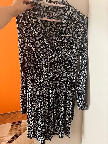 Mango MANGO ÇİÇEKLİ ELBİSE